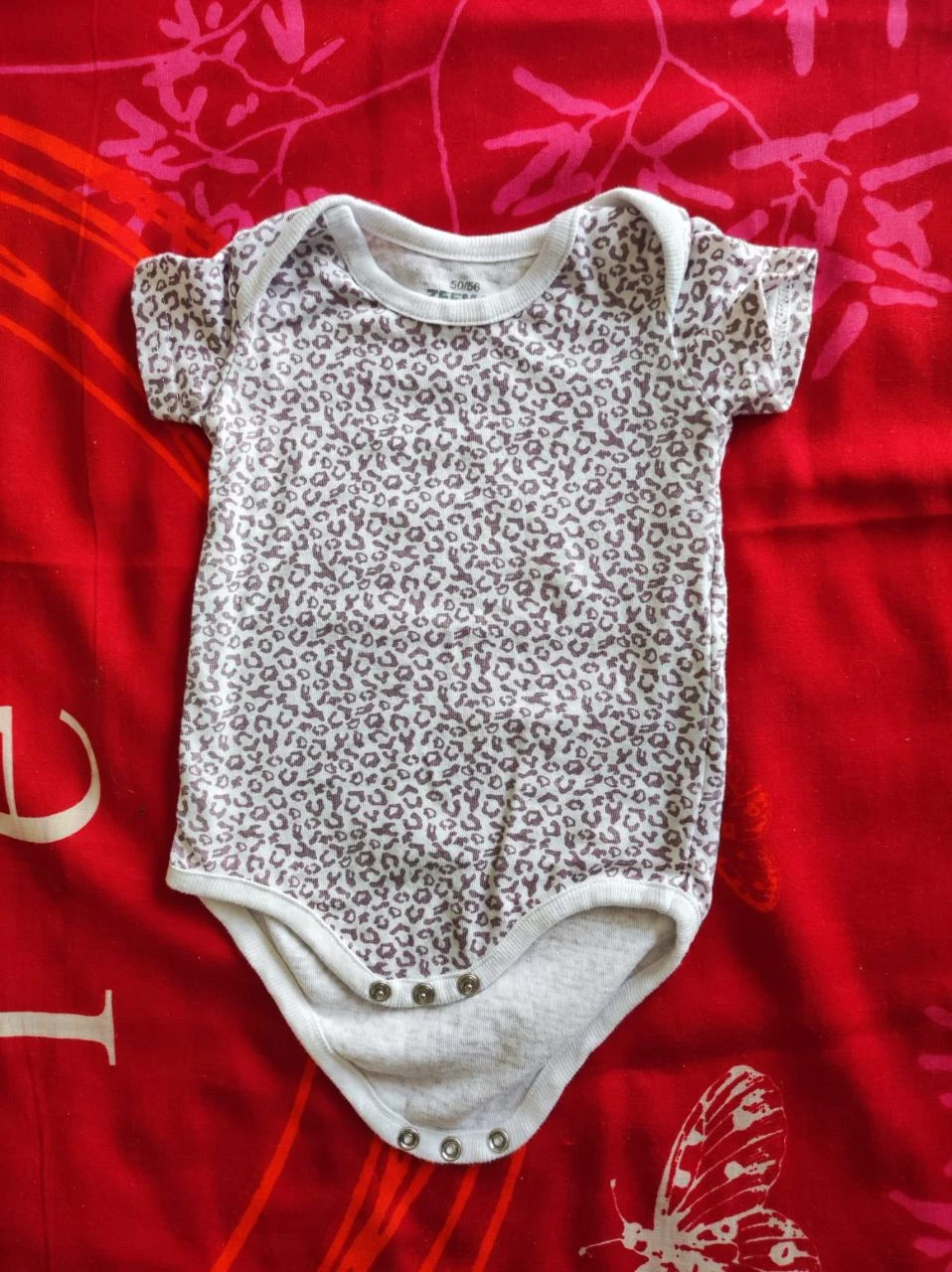 Purple Leopard Short Sleeve Body – photo 2